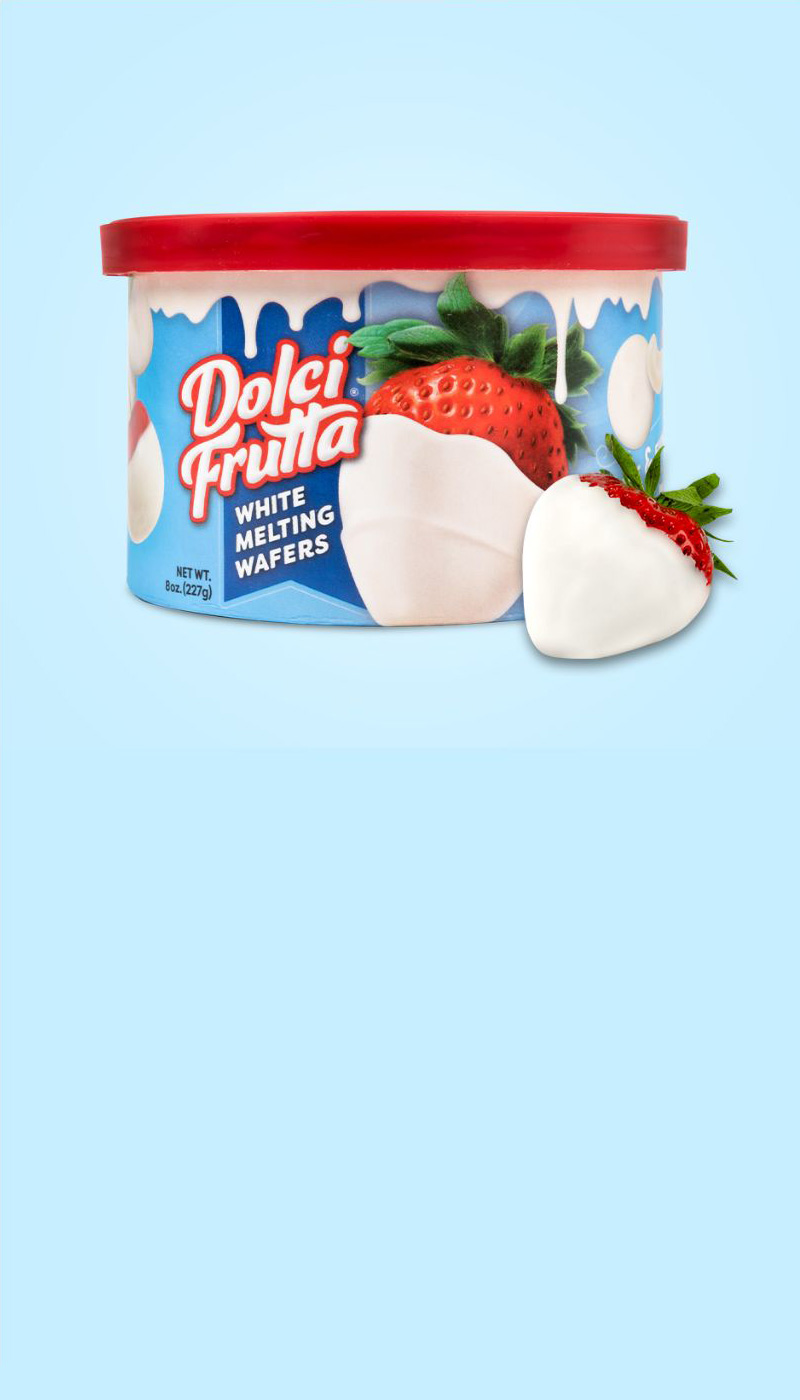 Dolci Frutta White Melting Wafers